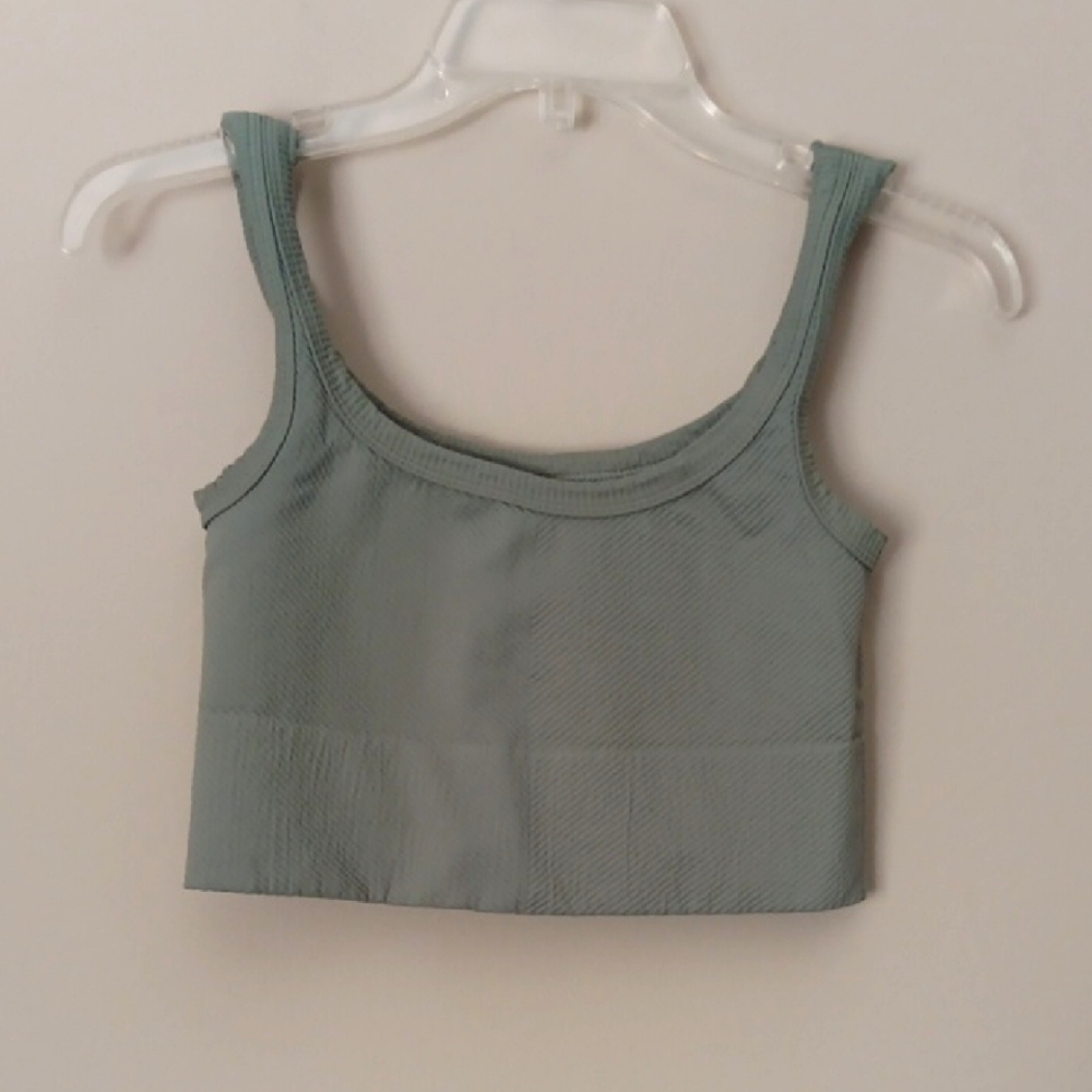 ROCK n RAGS Crop Tank Top,OS